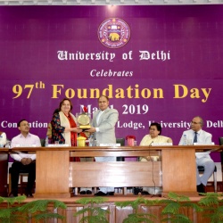 97th Foundation Day of the University of Delhi (May 1, 2019)