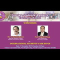 International Students' Fair 2019-20, University of Delhi, Delhi, India.