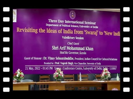 Revisiting the Idea of India from Swaraj to New India