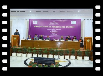 Distinguished Lecture Series on 'भारत @ 2047 : Role of Commerce and Business'