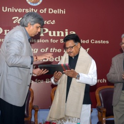 Unveiling of the Statue of Dr. B.R. Ambedkar by Dr. P.L. Punia