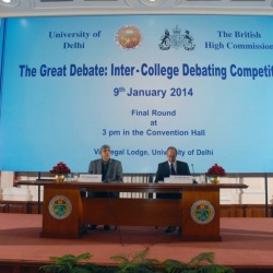 The Great Debate  Intercollege Debating Competition